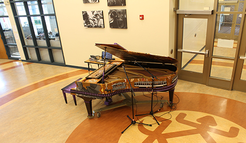 "The Piano" Mural and Film
